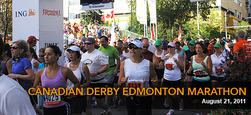 Canadian Derby Edmonton Marathon 2010